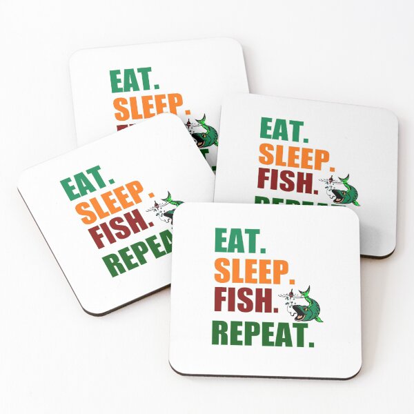 Item preview, eat sleep fish start over designed and sold by loiret1958.