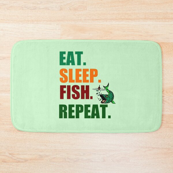 Item preview, eat sleep fish start over designed and sold by loiret1958.