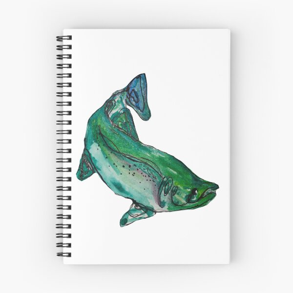 Item preview, Artsy Salmon designed and sold by sarahschroeder.