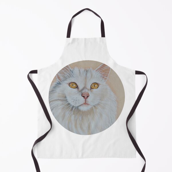 Item preview, Beautiful Longhair White Cat designed and sold by cheeborg.