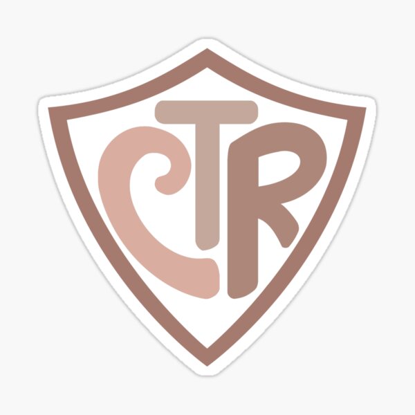 Item preview, CTR Choose the Right LDS pink neutrals designed and sold by juvenilepeace.