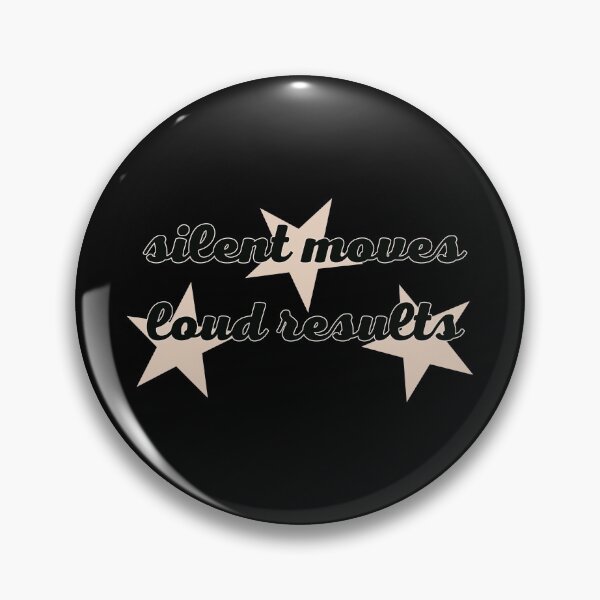 Item preview, Black of Silent Moves Loud Results designed and sold by Cassandra6193.