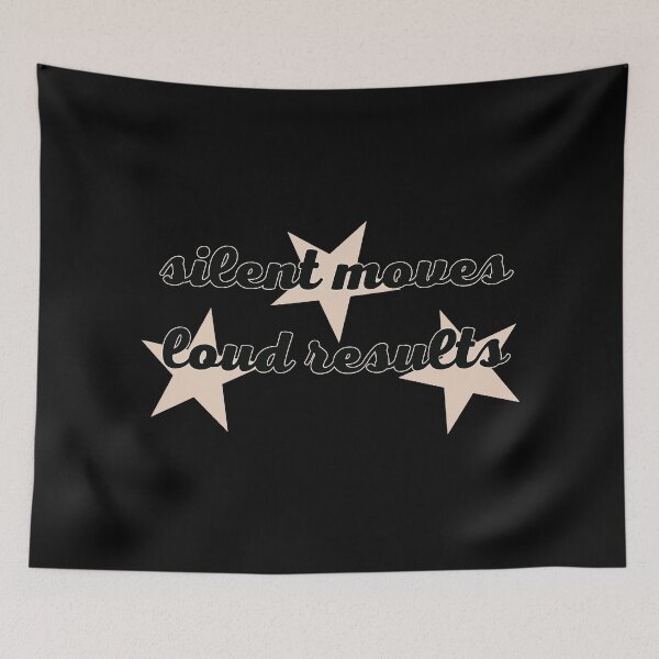 Item preview, Black of Silent Moves Loud Results designed and sold by Cassandra6193.