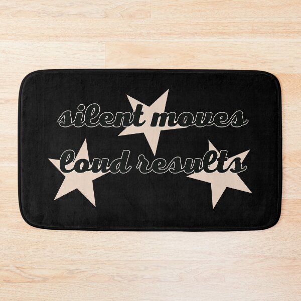 Item preview, Black of Silent Moves Loud Results designed and sold by Cassandra6193.