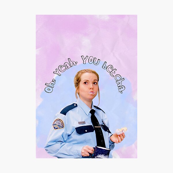 Item preview, Donna Hanscum "Betcha" designed and sold by FrankieFanArt.