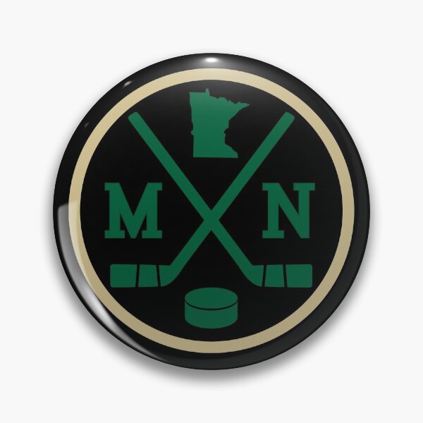 Item preview, Retro Minnesota Hockey Emblem Vintage MN designed and sold by pixeljamz.