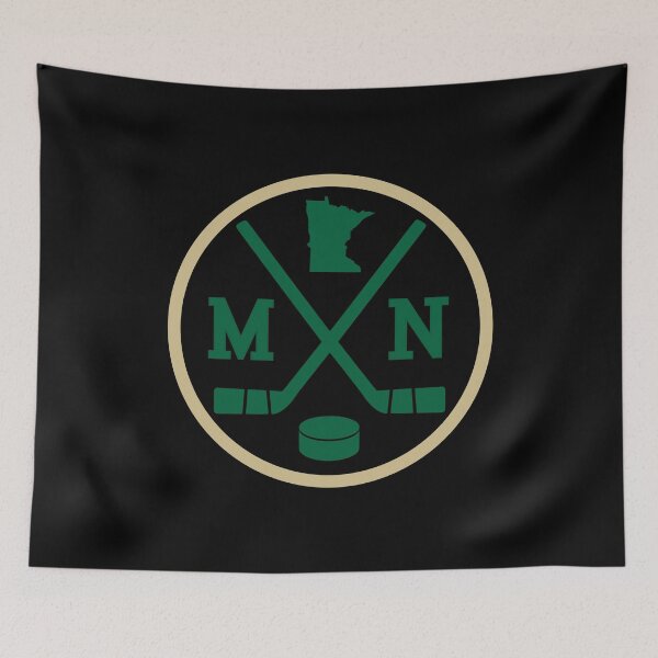 Item preview, Retro Minnesota Hockey Emblem Vintage MN designed and sold by pixeljamz.