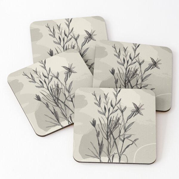 Item preview, botanical neutral sketch designed and sold by StudioArtNew.