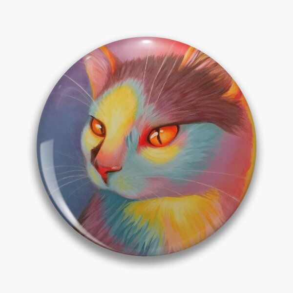 Item preview, Color Pop Expressive Style Cat designed and sold by cheeborg.
