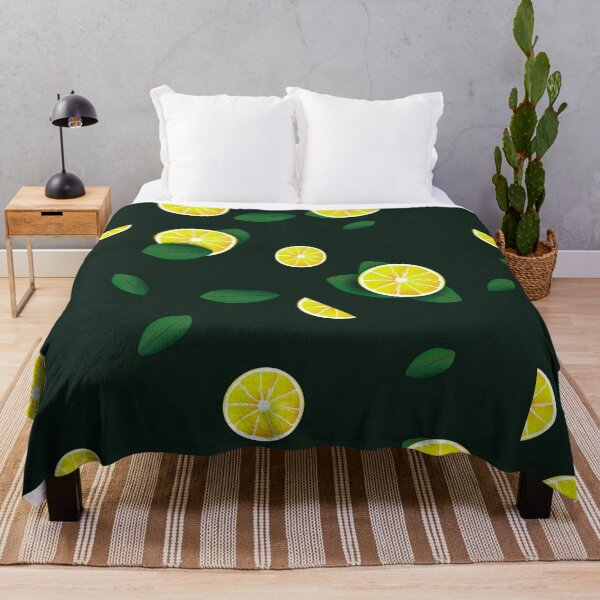 Item preview, lemon pattern with darker green background designed and sold by hateeyes.