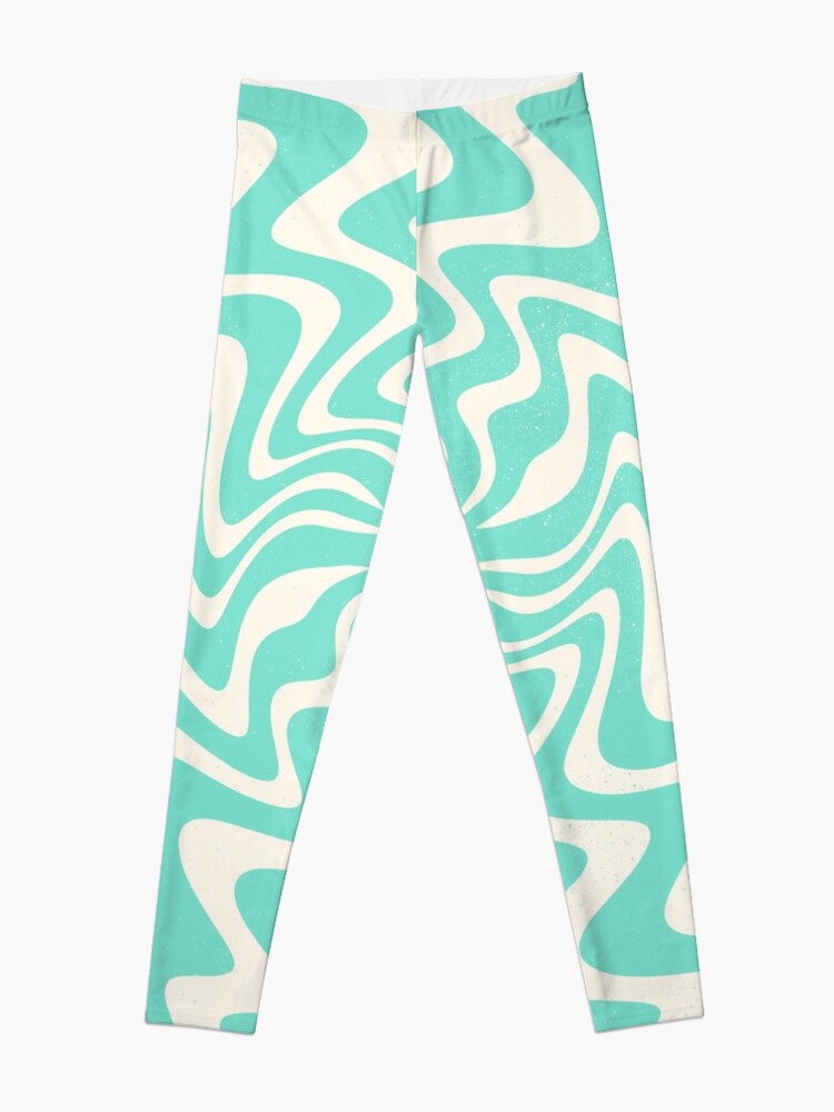 Pastel rainbow abstract Leggings by trajeado14