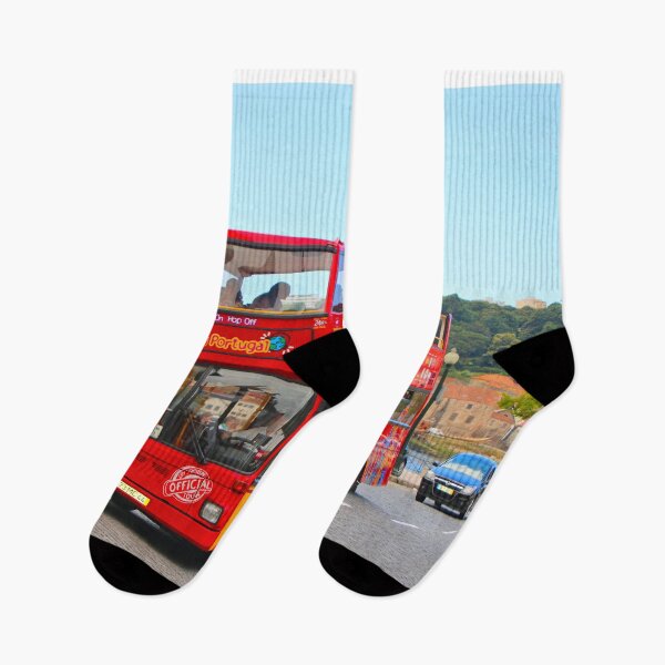 Item preview, Red sightseeing bus, Porto, Portugal  designed and sold by FranWest.
