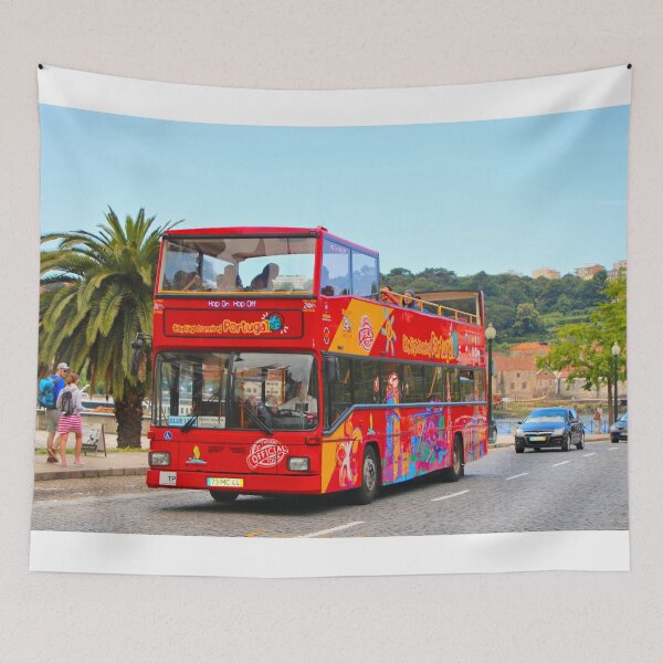 Item preview, Red sightseeing bus, Porto, Portugal  designed and sold by FranWest.