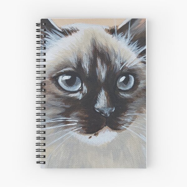 Item preview, A Wide-Eyed Longhair Colorpoint Cat designed and sold by cheeborg.