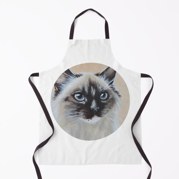 Item preview, A Wide-Eyed Longhair Colorpoint Cat designed and sold by cheeborg.