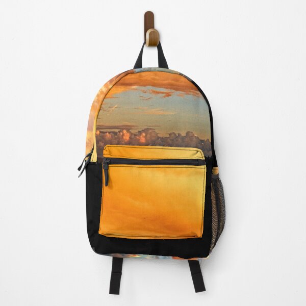 Item preview, Sunset clouds Silhouette Bush Skyscape designed and sold by Anna Lemos.