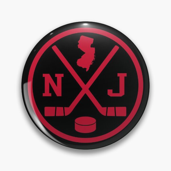 Item preview, Retro New Jersey Hockey Emblem Vintage NJ designed and sold by pixeljamz.