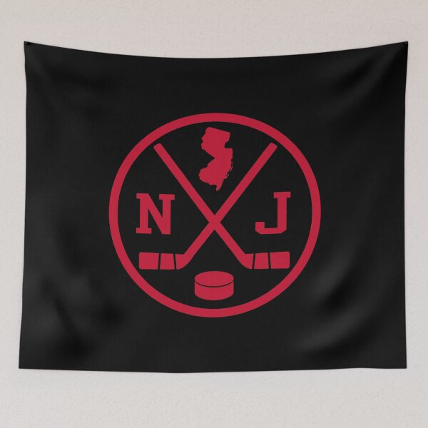 Item preview, Retro New Jersey Hockey Emblem Vintage NJ designed and sold by pixeljamz.
