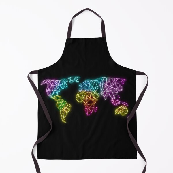 Item preview, Neon Rainbow Map designed and sold by Elle  Hazlett.