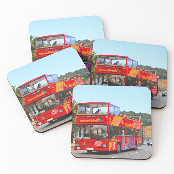 Item preview, Red sightseeing bus, Porto, Portugal  designed and sold by FranWest.