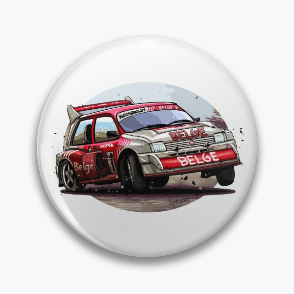 Artikelvorschau, MG Metro Belgien Gruppe B - Abbildung entworfen und verkauft von Racing Art Store.
