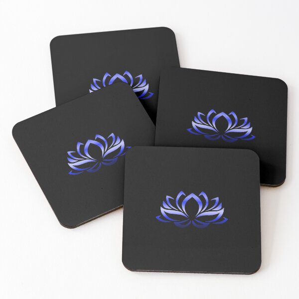Item preview, Gentle "Pocket" Lotus Flower In Metallic Blue designed and sold by RosieSunflower.