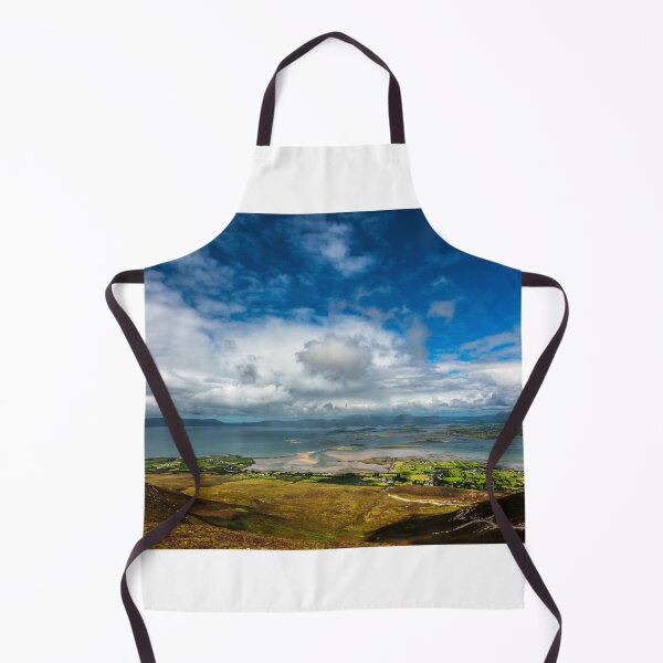 Item preview, View from the top of Croagh Patrick Mountain, nicknamed the Reek in County Mayo after Mweelrea and Nephin, Ireland designed and sold by AlbertMi.