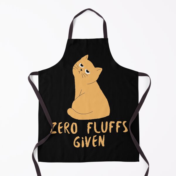Item preview, Zero Fluffs Given - Funny Cat designed and sold by alancrapopod.