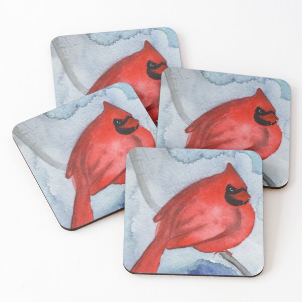 Item preview, Fierce and Fiery Red Cardinal designed and sold by MeadowView.