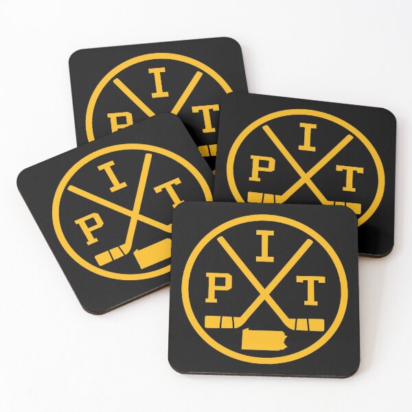 Item preview, Retro Pittsburgh Hockey Emblem Vintage PIT designed and sold by pixeljamz.