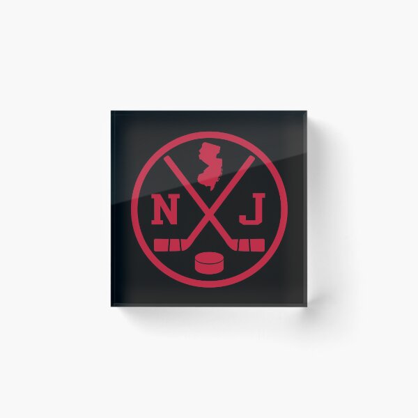 Item preview, Retro New Jersey Hockey Emblem Vintage NJ designed and sold by pixeljamz.