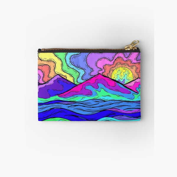 Item preview, "Mountain Scene" designed and sold by GratefulSocks.