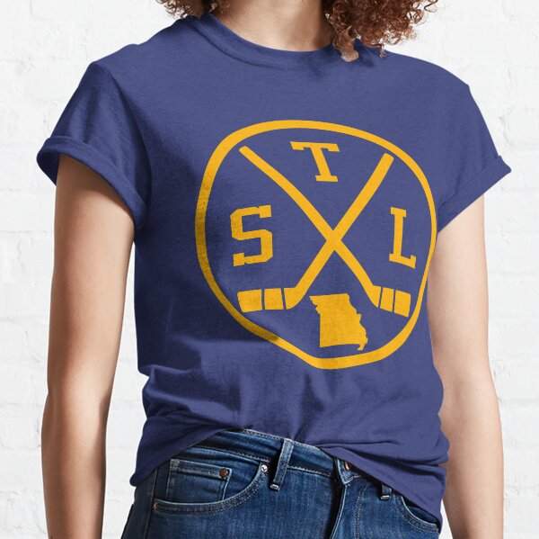 Retro St. Louis Hockey Emblem Vintage STL Classic T-Shirt