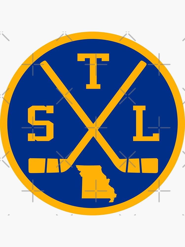 Retro St. Louis Hockey Emblem Vintage STL Essential T-Shirt for Sale by  pixeljamz