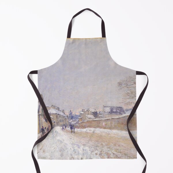 Item preview, Rue Eugène Moussoir at Moret: Winter By Alfred Sisley designed and sold by sunny-007.