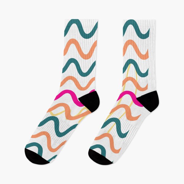 Item preview, Multi Colour Squiggle designed and sold by Urban-and-Blue.