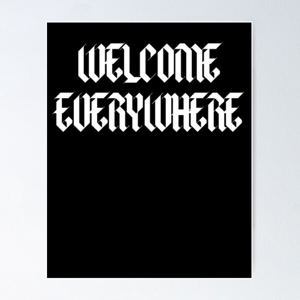 Item preview, Welcome everywhere designed and sold by luckyturtles.