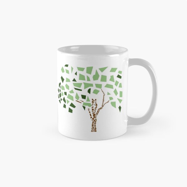 Item preview, Green and Brown Mosaic Tree designed and sold by JaynasDesigns.