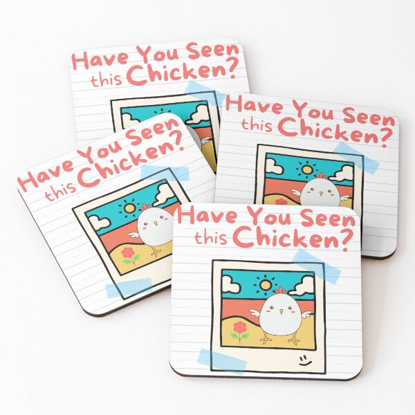 Item preview, Cute Chicken Have You Seen This Chicken Design designed and sold by MoninasArt.