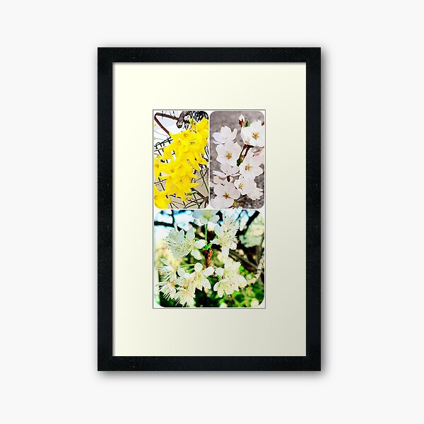 Spring start fresh Framed Art Print
