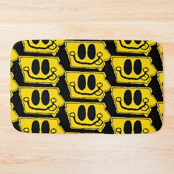 Item preview, Iowa Happy Face with tongue sticking out designed and sold by pelagio.