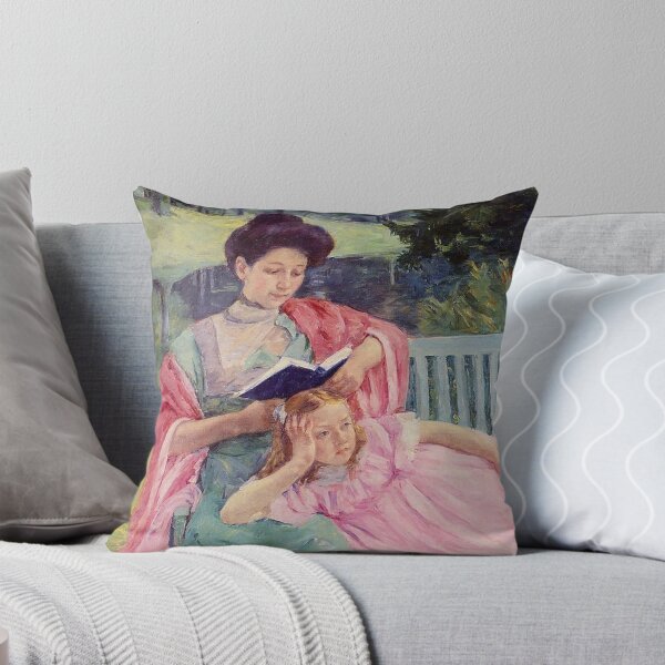 Item preview, Auguste Reading to her Daughter By Mary Cassatt designed and sold by sunny-007.
