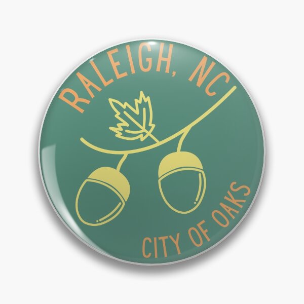 Item preview, Raleigh NC City of Oaks Acorn designed and sold by TheWaterBirds.