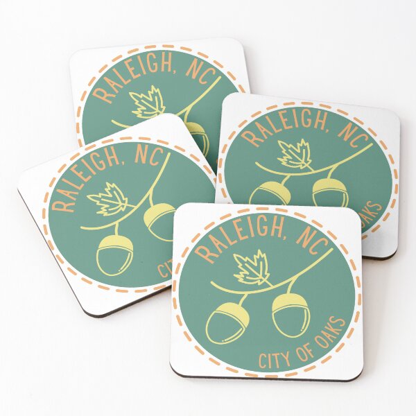 Item preview, Raleigh NC City of Oaks Acorn designed and sold by TheWaterBirds.