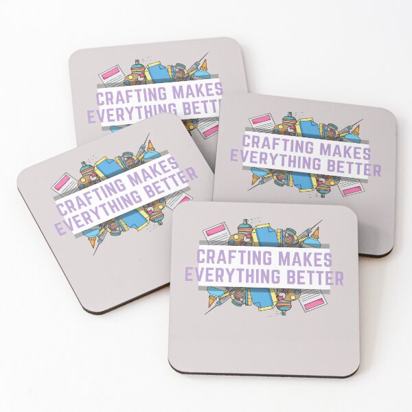 Item preview, Crafting Makes Everything Better designed and sold by Schka.