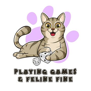 Artwork thumbnail, Playing Games And Feeling Fine by pudgycatgames