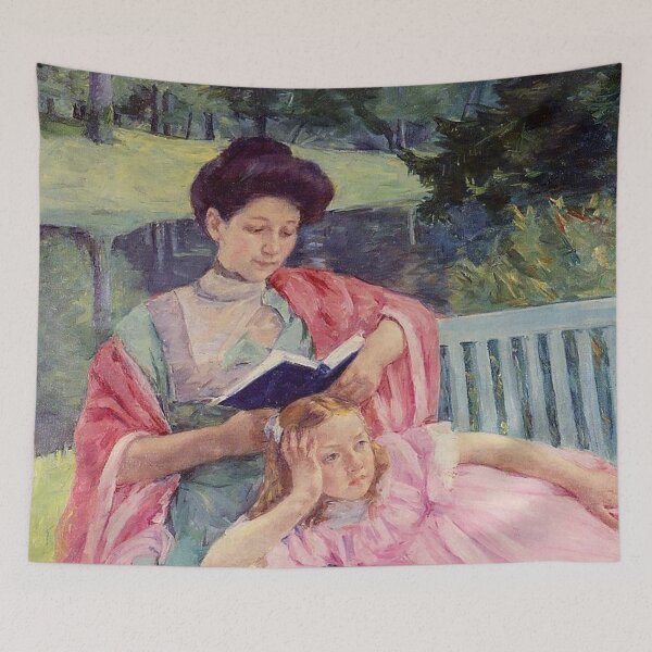 Item preview, Auguste Reading to her Daughter By Mary Cassatt designed and sold by sunny-007.