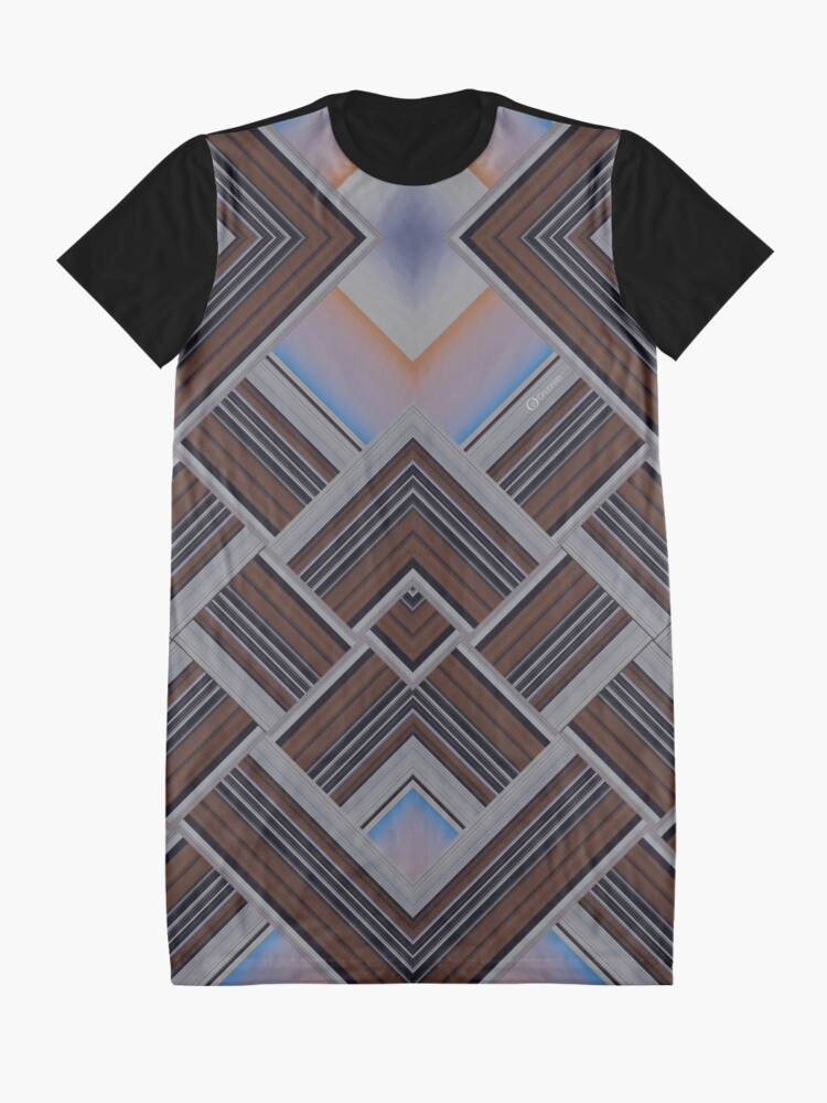 Alternate view of Downtempo | Low BPM | Paris | Cold Dawn Graphic T-Shirt Dress