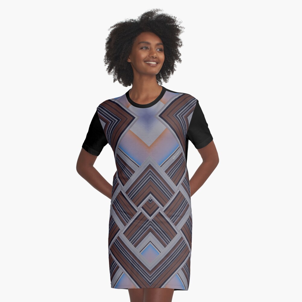 Downtempo | Low BPM | Paris | Cold Dawn Graphic T-Shirt Dress