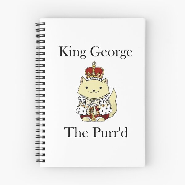 Item preview, King George the Purr'd designed and sold by Better Off Dev.